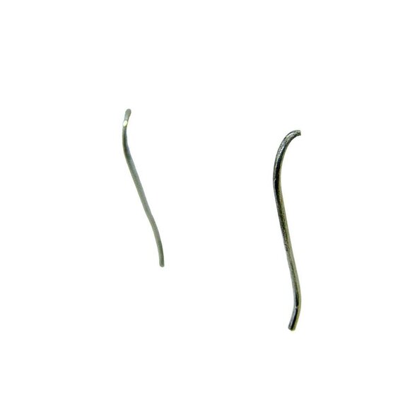 Fat Dog Silver Beads & Swarovski Peridot Green Crystals Drop Dangle Earrings - Picture 3 of 7